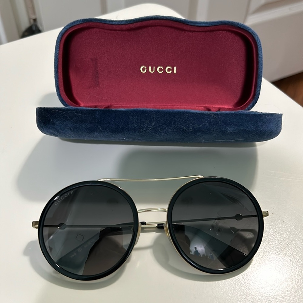 Gucci bee round sunglasses (GG0061S)